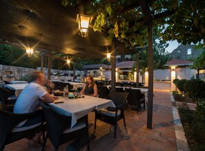 Outdoor dining - Stanica – The Imperial Route Heritage Experience-Standard Double Room 1 (Ravno)