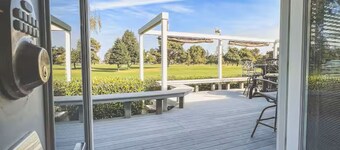 Unique Golf Course Retreat w/Hot Tub & Firepit