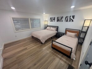 3 habitaciones, wifi gratis y ropa de cama 