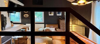 Cozy Durbuy Chalet with fireplace