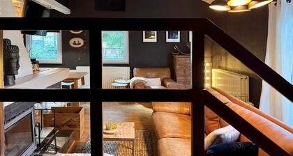 Cozy Durbuy Chalet with fireplace