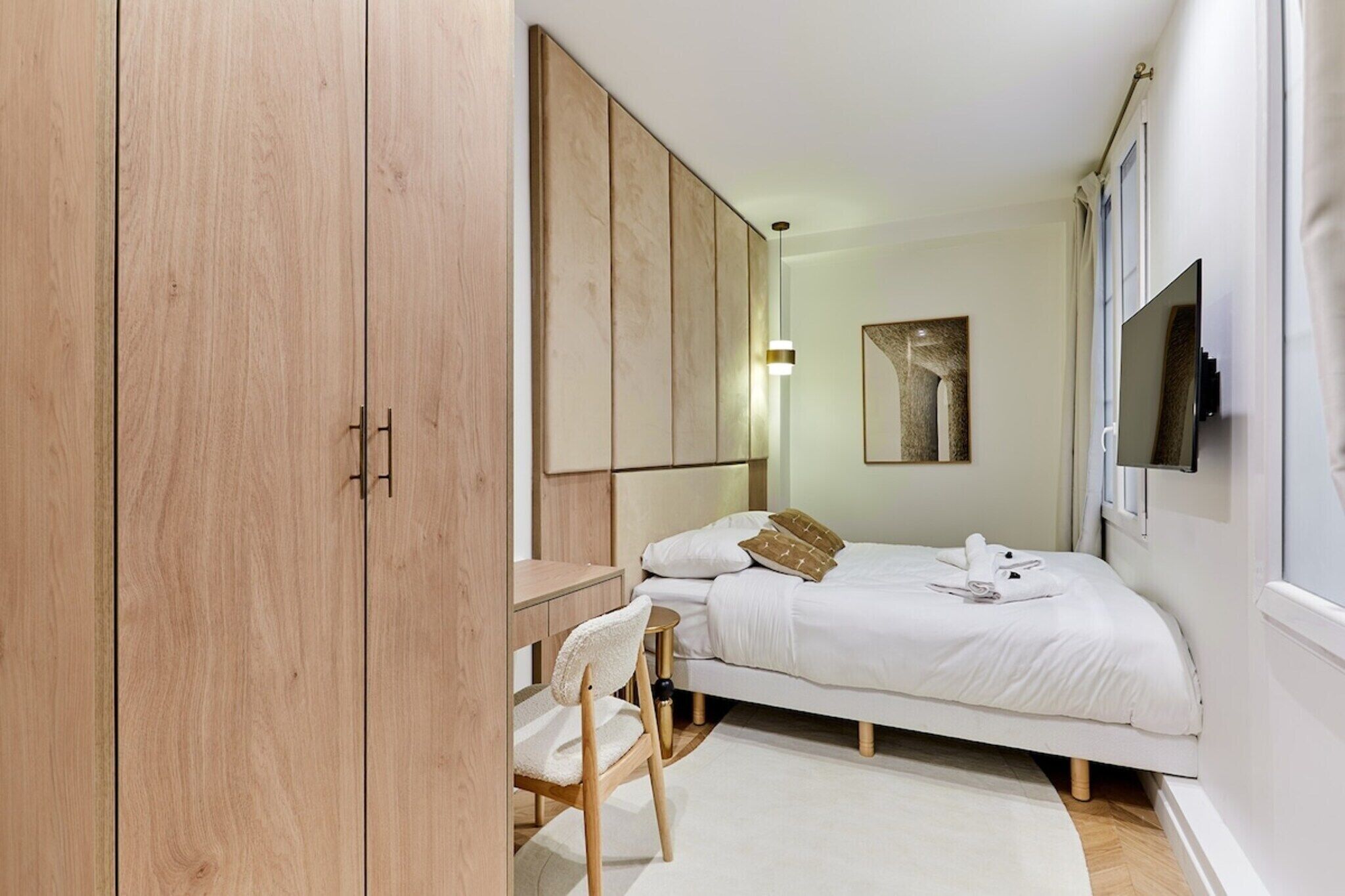 2 Schlafzimmer, Bügeleisen/Bügelbrett, Bettwäsche