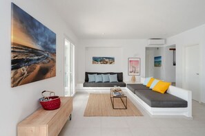 Living area - Villa Aura Kastraki NAXOS (Kastraki)
