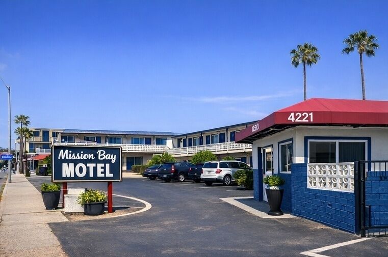 Façade de l’hébergement