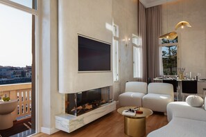 Video games, DVD player, stereo - Villa Dorelia, Divine Sea Views, Furnished Balcony, Private parking, Chania (Crete)