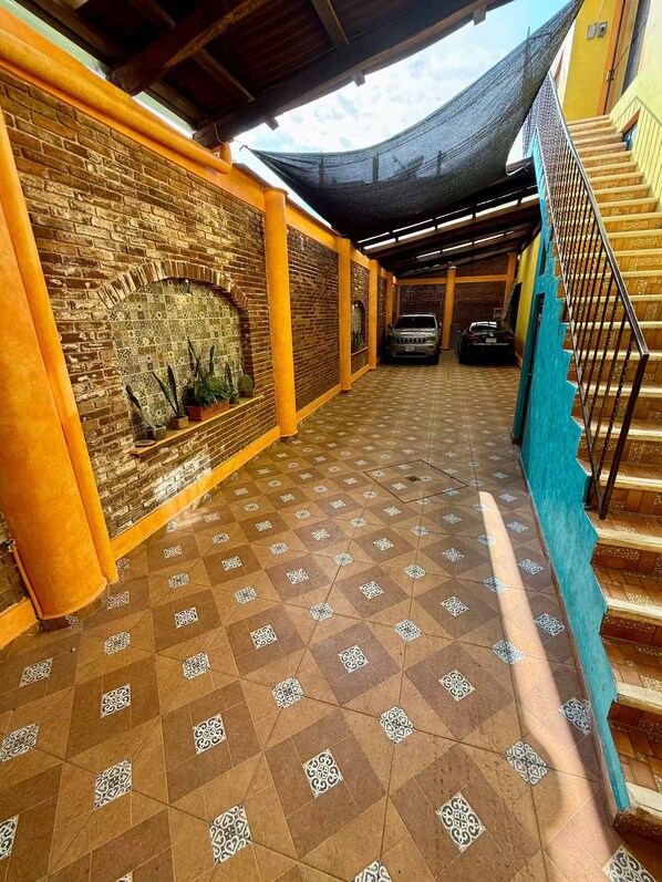 Enceinte de l’hébergement