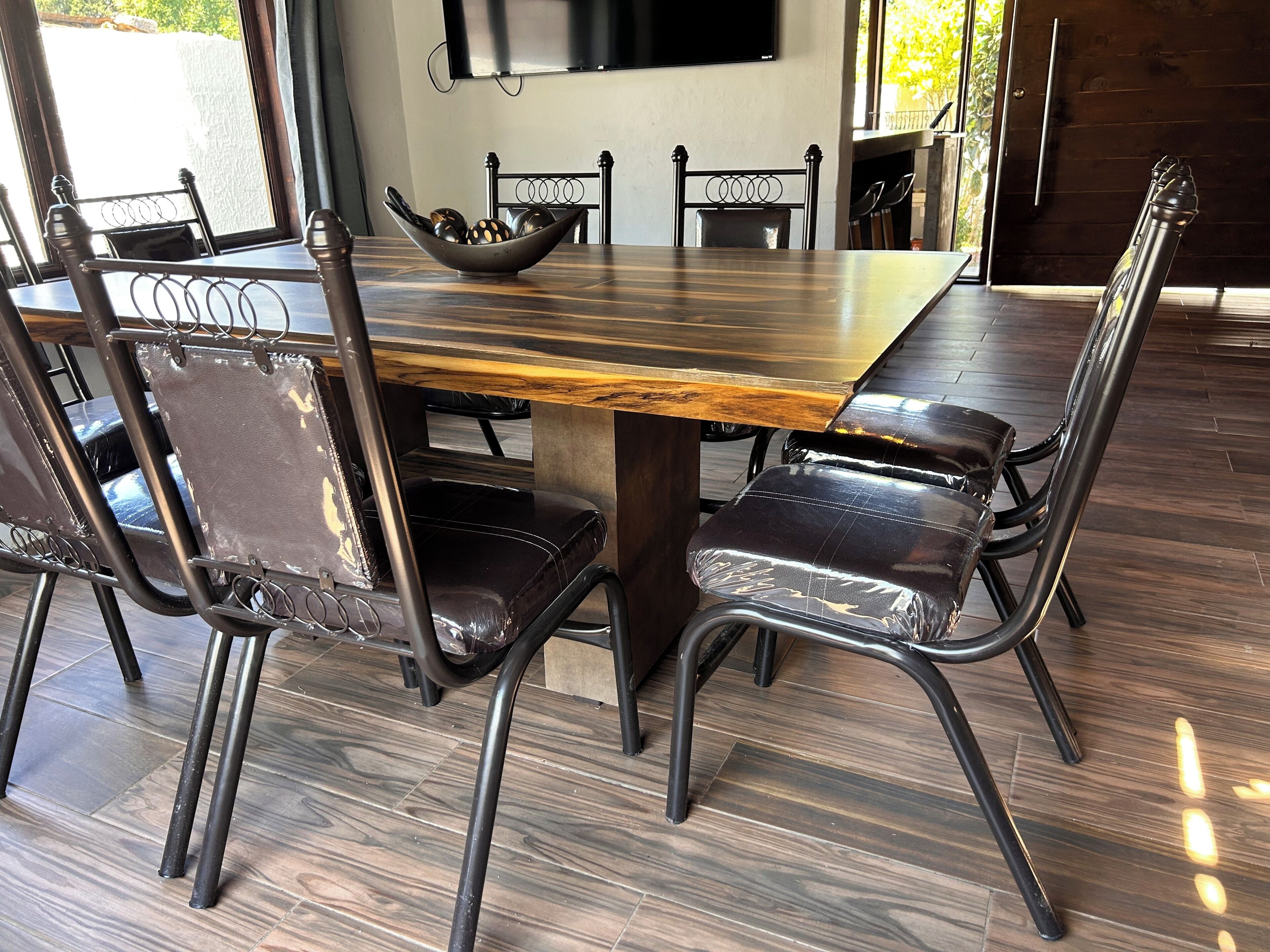 Family Cabin, Patio, Garden View | Dining room