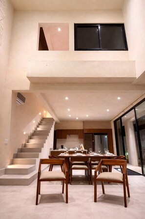 Dining - Jungle Villa + Private Studio w/ Rooftop Access | 2BR + Studio | Sleeps 6 (Tulum)