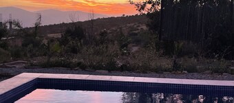 Level of villa with swimming pool facing the mountains in Tizi Ouzou, Bouzeguène