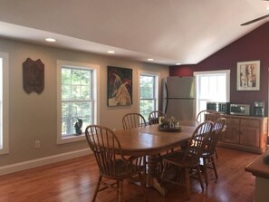 Dining - Under 500 dollars per night! Oversized 5BR & 4BA home in Meredith NH area! (New Hampton)