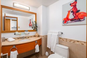Hair dryer - Ocean & Lagoon View Studio in Condado · Pool (San Juan)