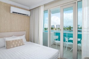 Iron/ironing board, WiFi - Ocean & Lagoon View Studio in Condado · Pool (San Juan)