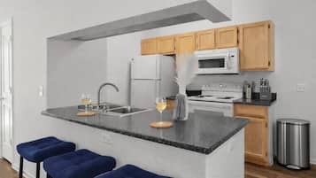 Apartamento, 2 quartos, para não fumantes, cozinha | Cozinha privada