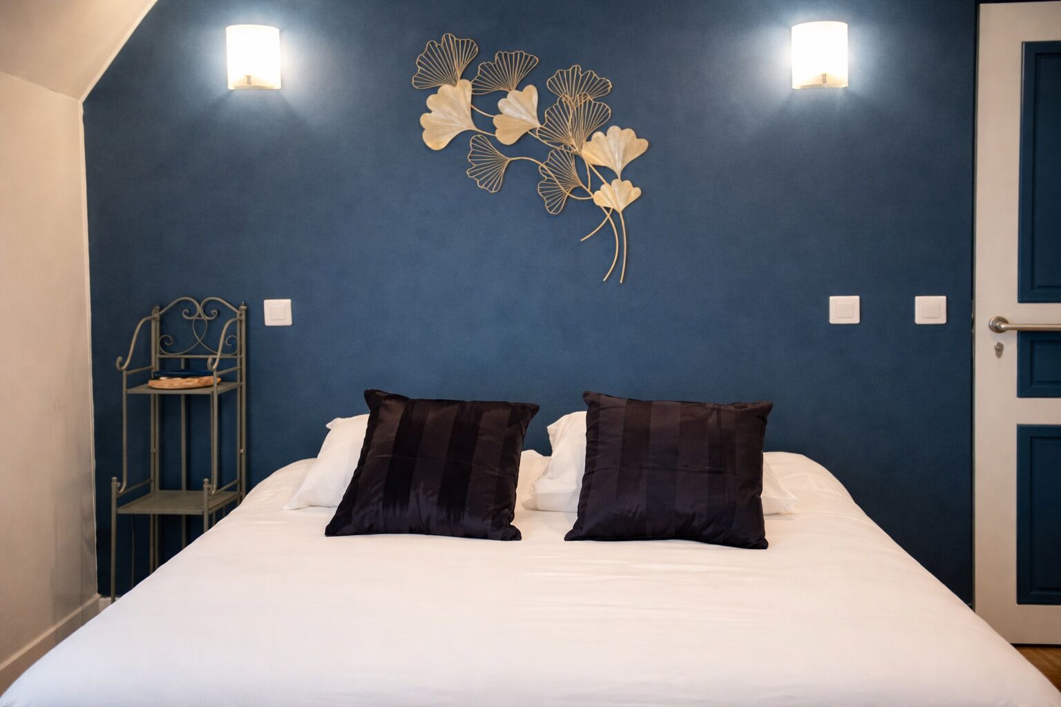 Tweepersoonskamer, uitzicht op de stad