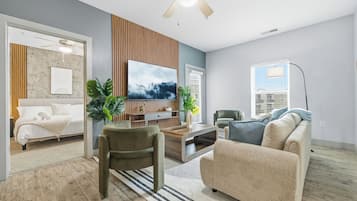 Departamento, 2 habitaciones, para no fumadores, cocina | Área de sala de estar