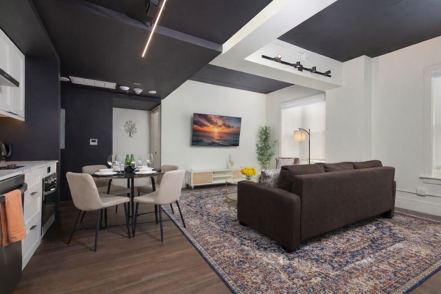 Apartment, 2 Schlafzimmer, Nichtraucher, Küche | Wohnbereich