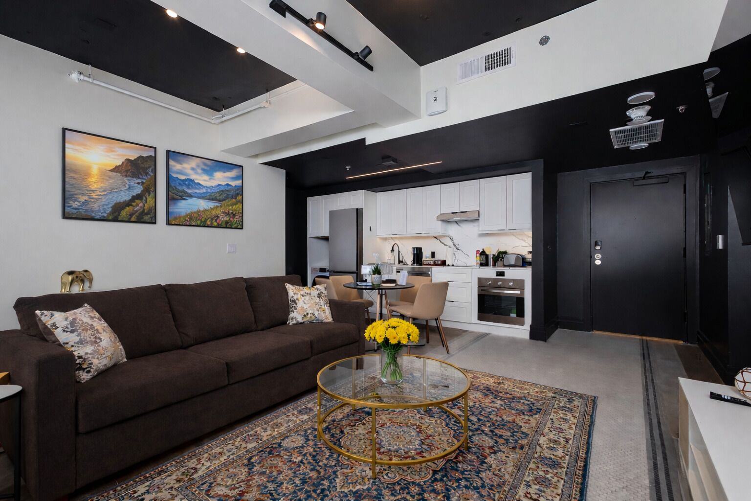 Appartamento, 2 camere da letto, non fumatori, cucina | Area soggiorno