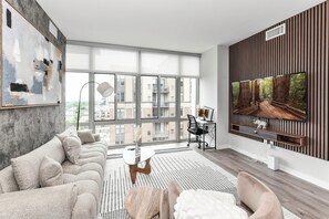 Apartment, 2 Bedrooms, Non Smoking, Kitchen | Living area