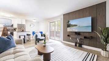 Appartamento, 2 camere da letto, non fumatori, cucina | Area soggiorno