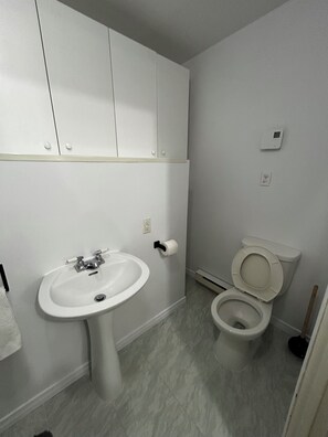 Handdoeken, zeep, toiletpapier