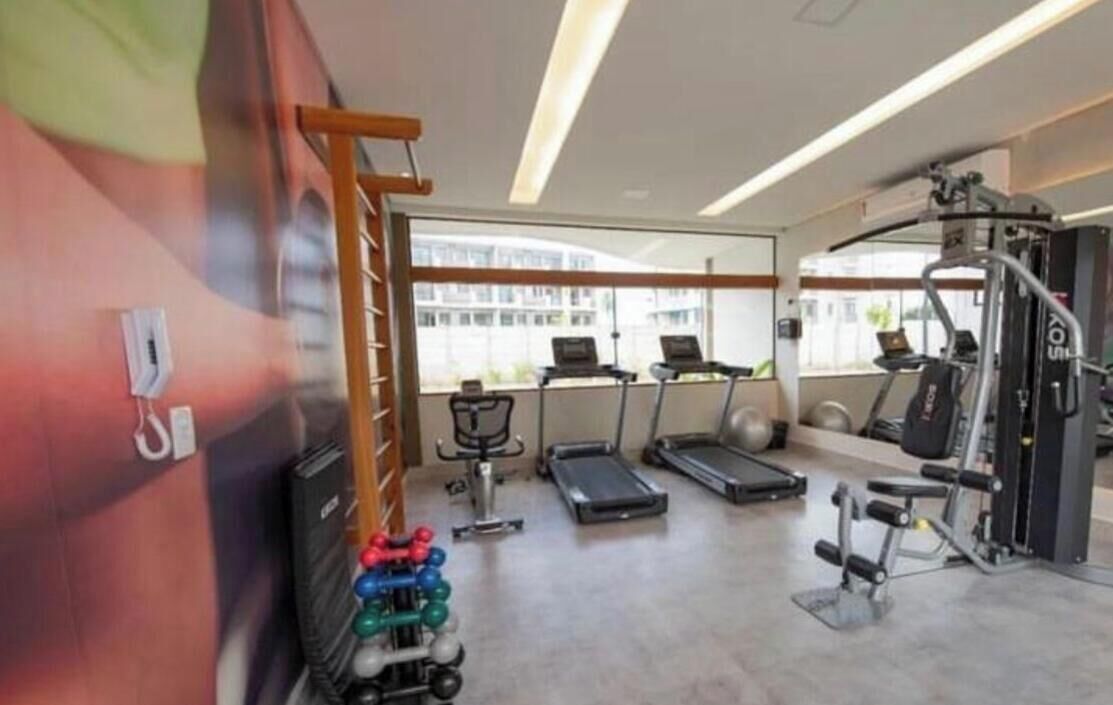 Lägenhet Comfort - utsikt mot poolen | Fitnesscenter