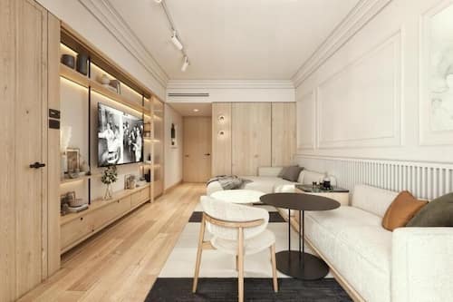 Penthouse con Terraza | In-room safe, desk, laptop workspace, soundproofing
