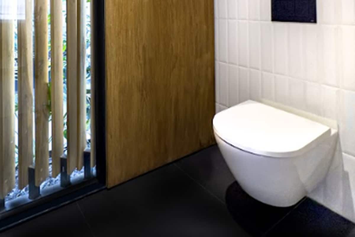 Master Pethhouse con Terraza | 浴室 | 免費梳洗用品、風筒、浴袍、拖鞋