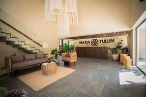 Lobby - Tulum Getaway - 1BR with 2 Queen Beds & Pool (Tulum)
