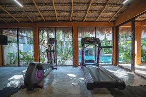 Fitness facility - Tulum Getaway - 1BR with 2 Queen Beds & Pool (Tulum)