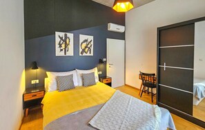 3 室のベッドルーム、旅行用ベビーベッド、WiFi (無料)