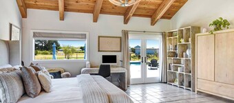 Serene Carneros Retreat | Pool, Hot Tub & Vineyard Views