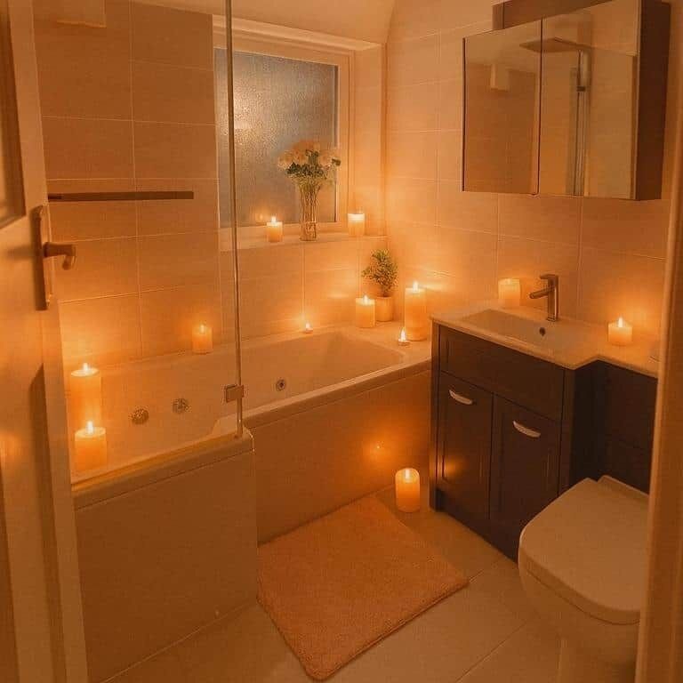 Dusche, Whirlpool, Haartrockner, Handtücher