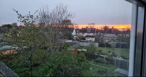 Blick von der Unterkunft