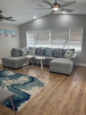 Living area - Dockside Dreams/ Florida Canal Escape (Fort Myers)