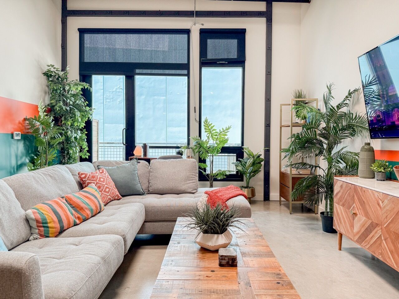 Área de sala de estar