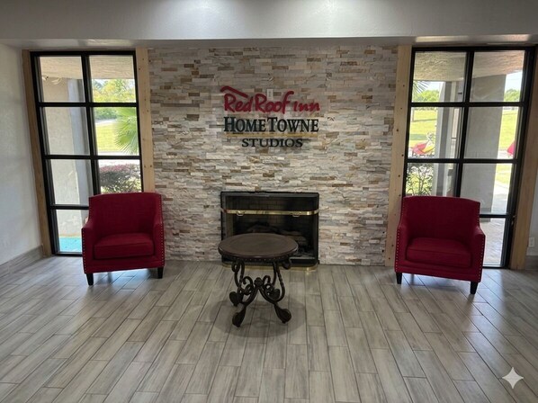 Sitzecke in der Lobby