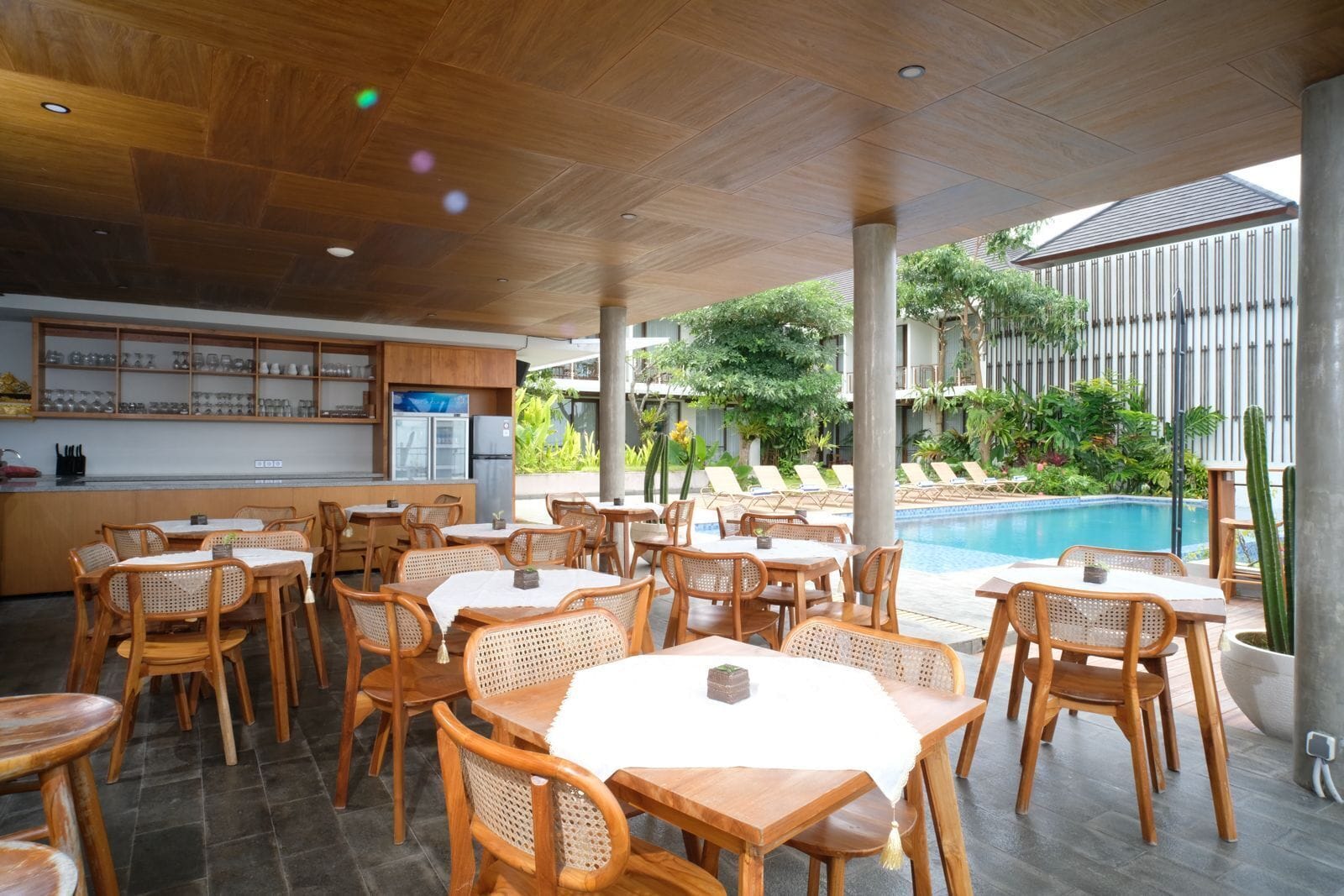 Restaurante al aire libre