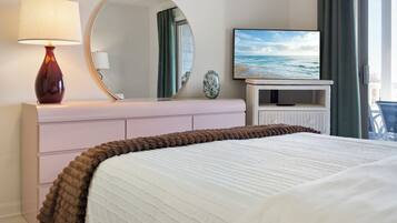 2 slaapkamers, een strijkplank/strijkijzer, wifi, beddengoed