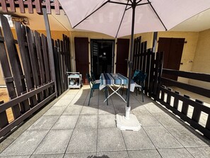 Outdoor dining - Studio for 4 people in Vieux-Boucau (VIEUX BOUCAU LES BAINS)