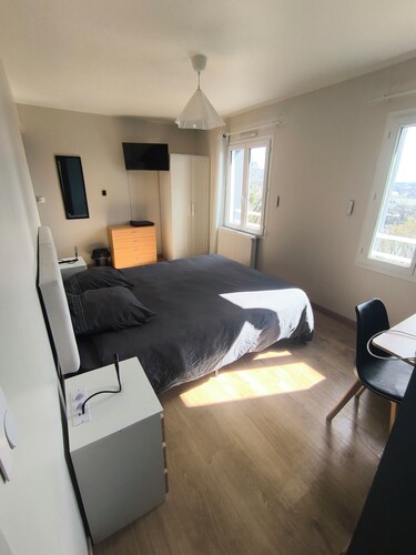 Notre Dame d'Orgemont chambre bleue 4