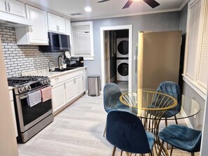 Microwave, oven, stovetop