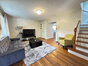 Living area - Family-Friendly 5BR Home Steps to Metro DC (Washington)