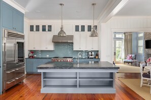 Fridge, microwave, oven, stovetop - Tranquil Waterfront Retreat + Sunrise Views (Bluffton)