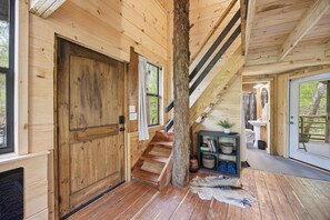 Interior - NEW! Cedarbrook Treehouse | Rural Retreat | Hot tub + Dog Friendly (Trenton)