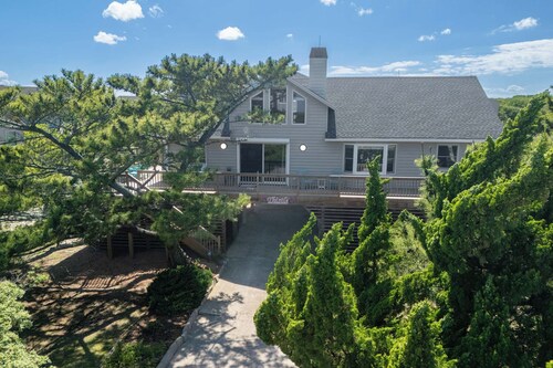 Thistle: Semi-Oceanfront home in Duck, Elevator, Sanderling Community Amenities