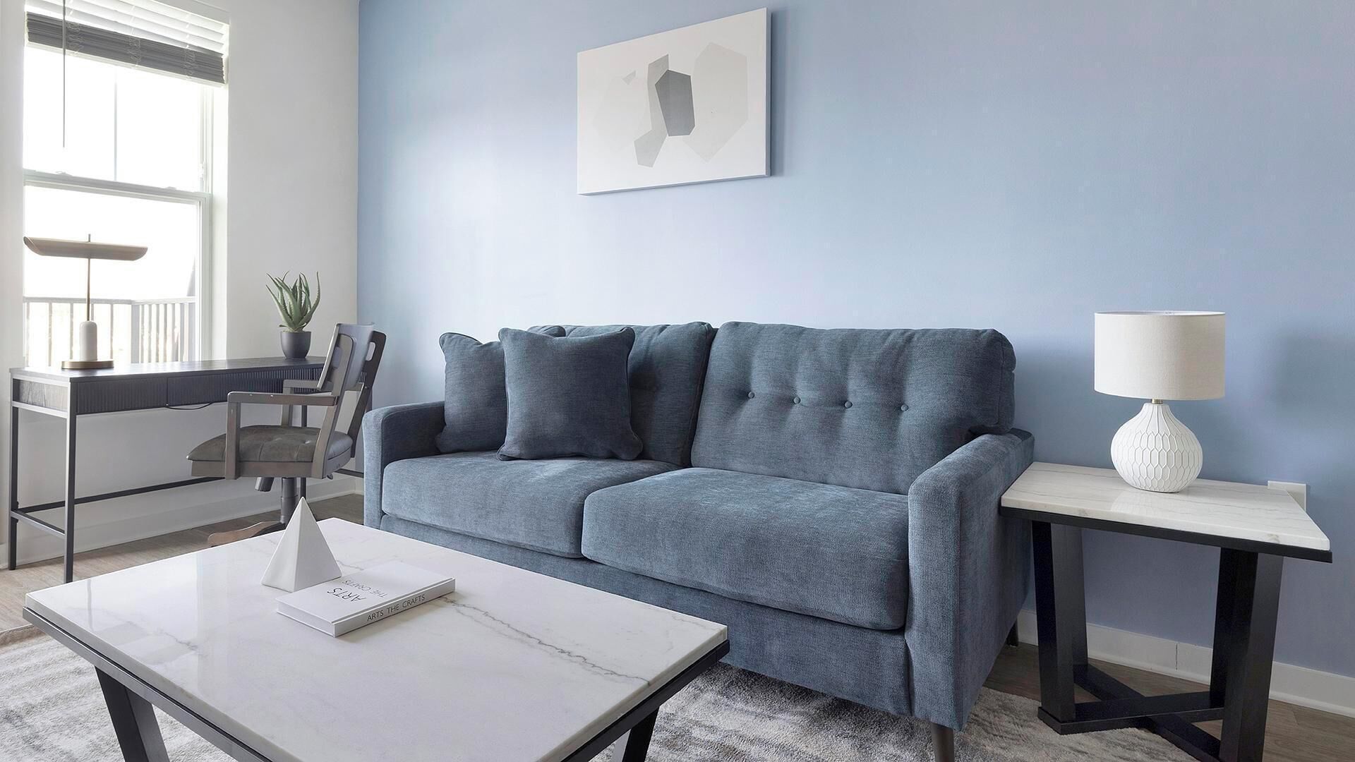 Apartment (1 Bedroom) | Living area