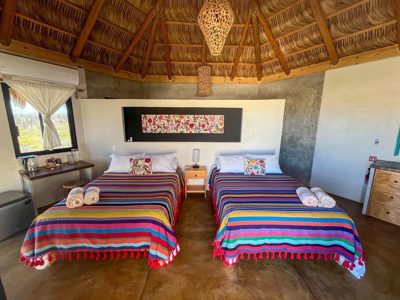 Quadrupla Basic, balcone, vista deserto