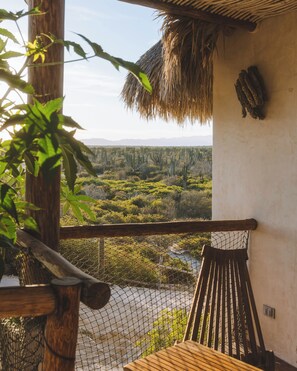 Camera Basic, balcone, vista deserto | Parco della struttura