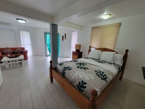 1 bedroom, iron/ironing board, Internet, bed sheets - Cozy 1-bedroom studio in Vieux Fort with AC (Vieux Fort)