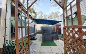 Terrace/patio - Lovely (sta)caravan in La Tremblade (La Tremblade)